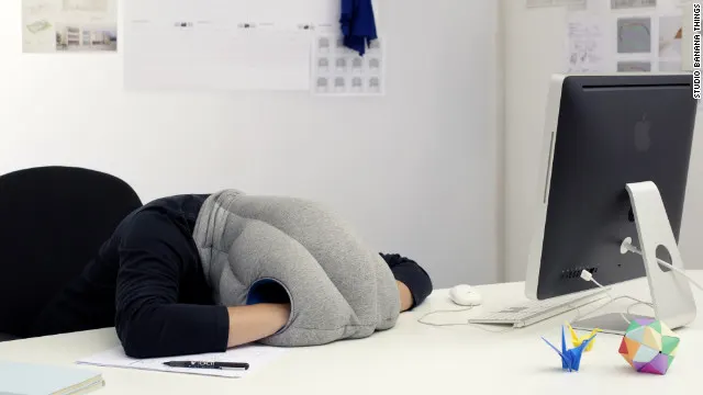 Ostrich Pillow for power naps