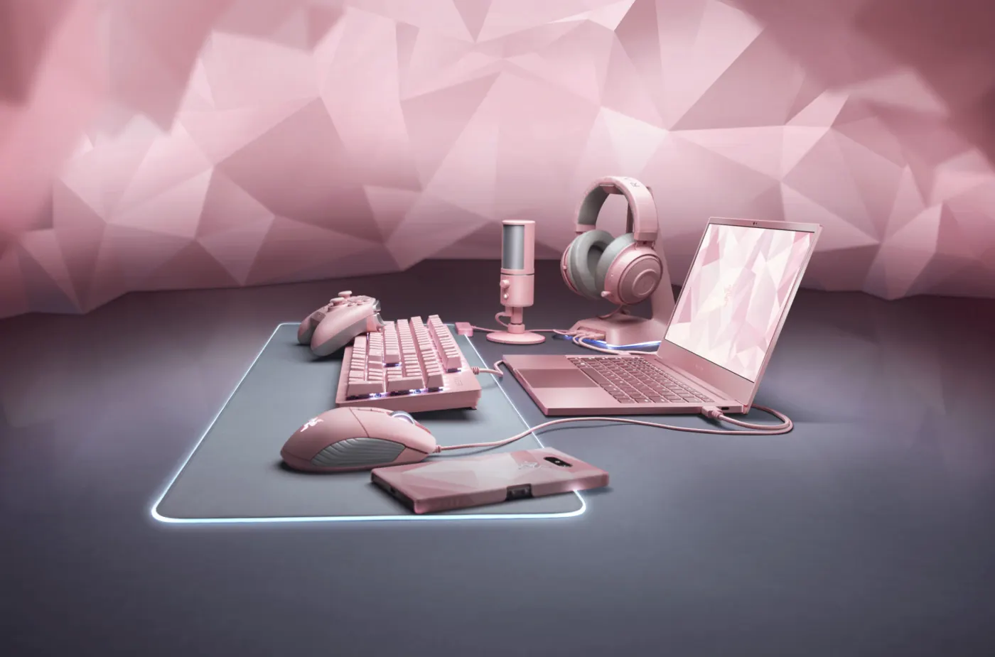 Razer Quartz Pink laptop