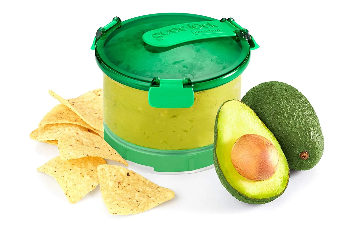 Guac-Lock guacamole container