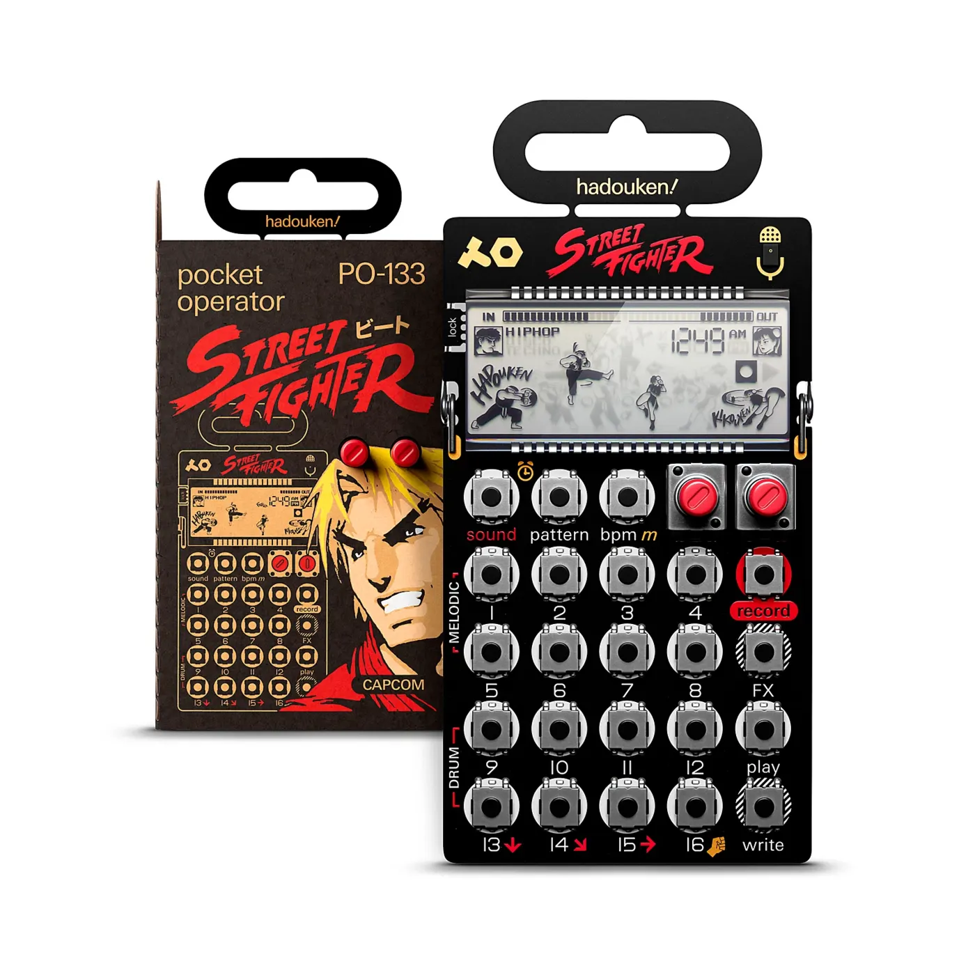 Street Fighter edition Pocket Operator by Teenage Engineering