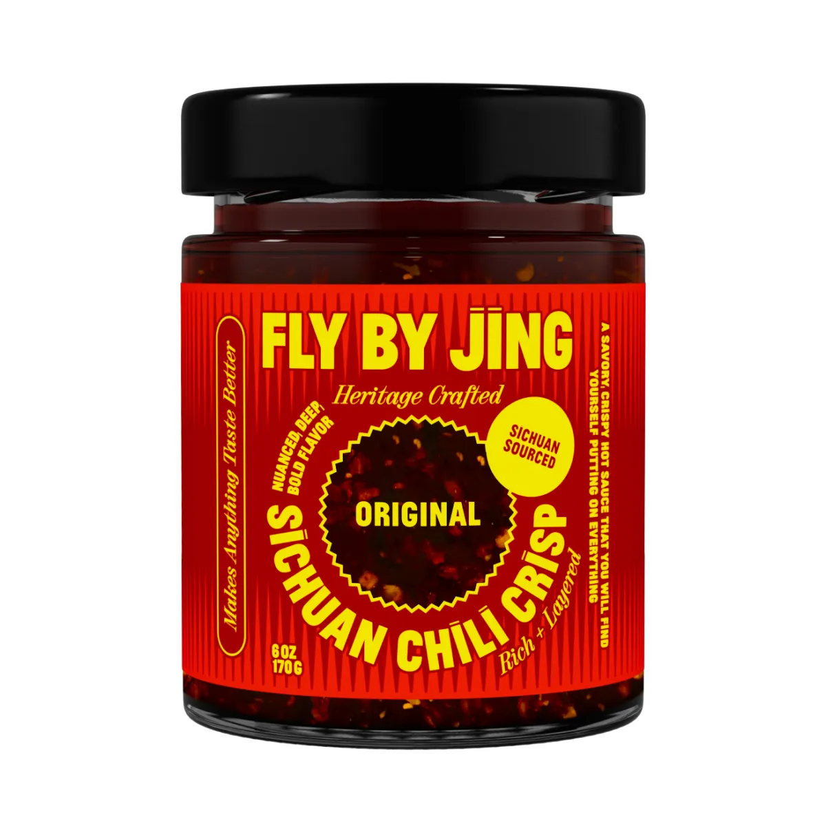 Jar of Fly By Jing Original Sichuan Chili Crisp