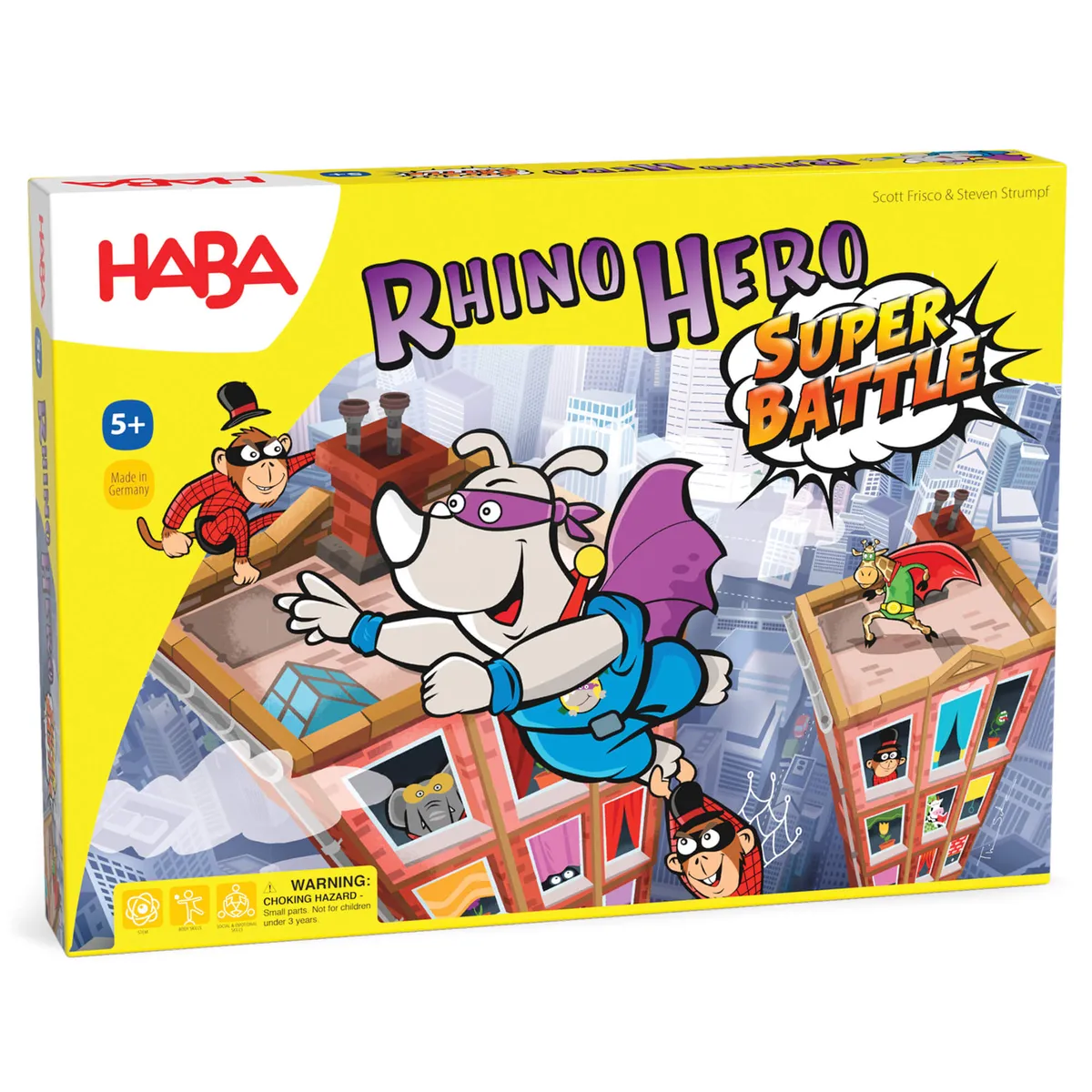 HABA Rhino Hero: Super Battle game box