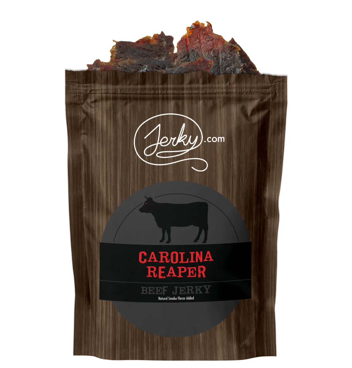 Bag of Jerky.com Carolina Reaper beef jerky