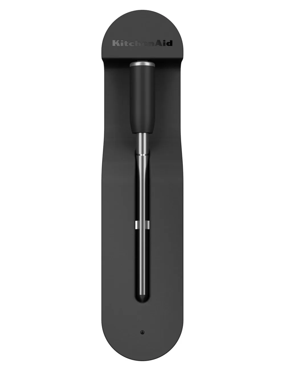 KitchenAid Smart Thermometer probe in its black charging dock