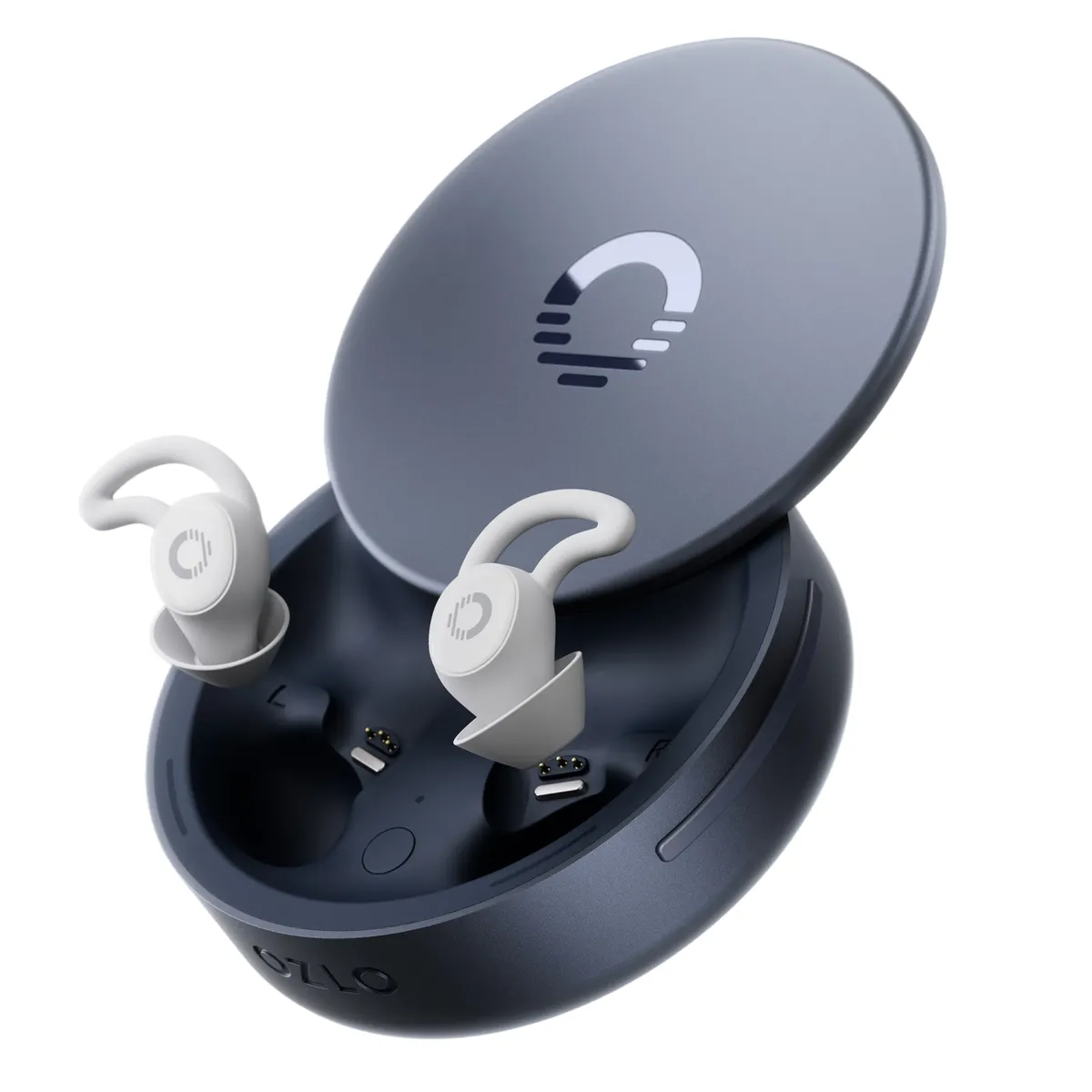 Ozlo Sleepbuds 2 in their charging case