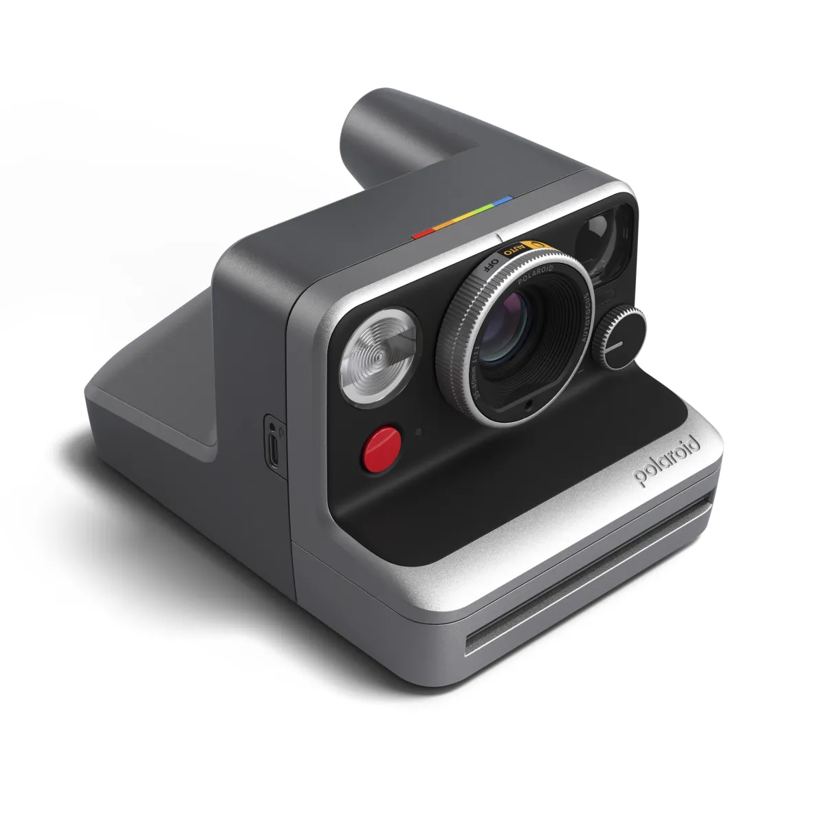 Polaroid Mod instant camera in graphite and silver