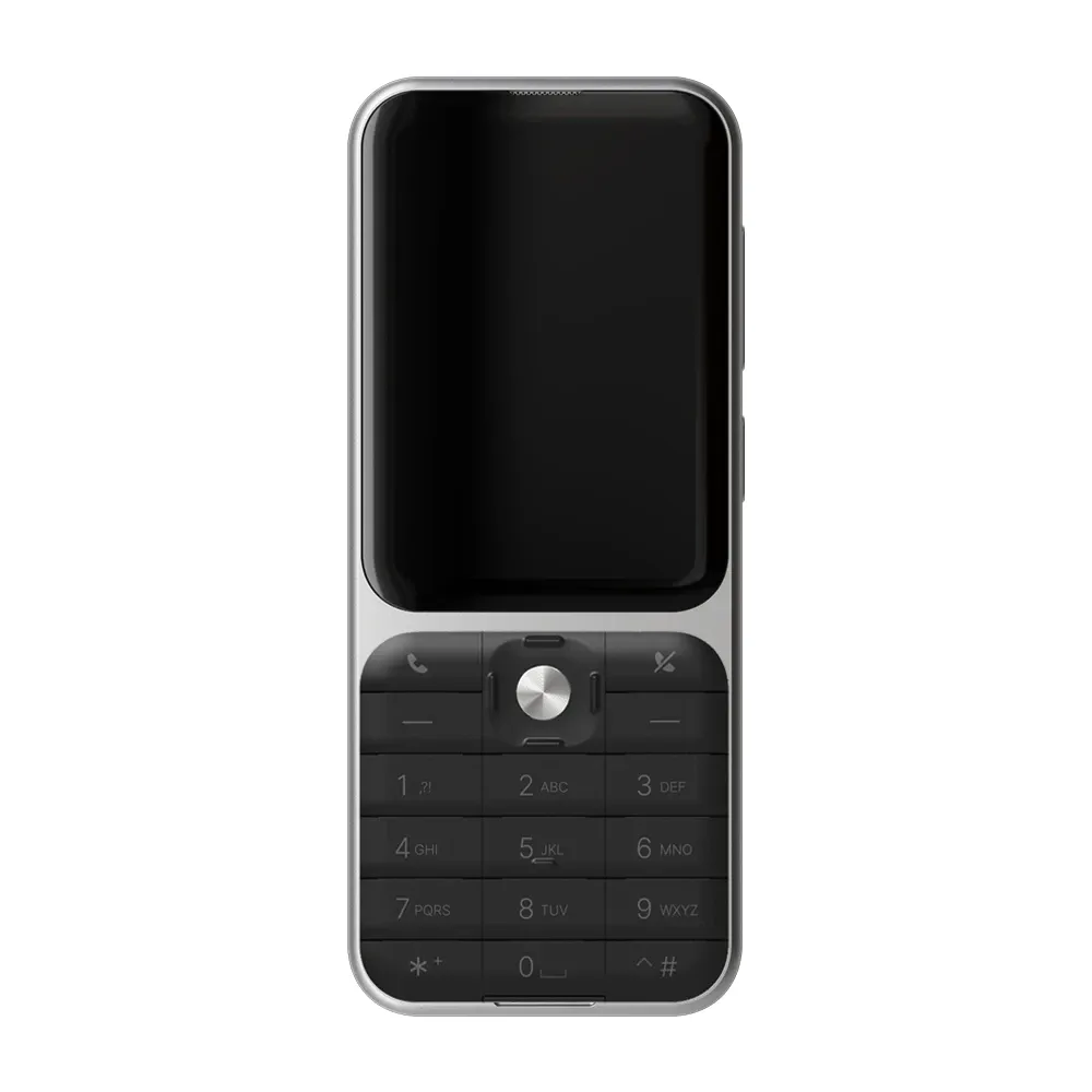 Black Sidephone with a T9 keypad