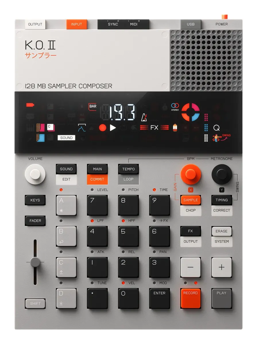 Teenage Engineering EP-133 K.O. II sampler