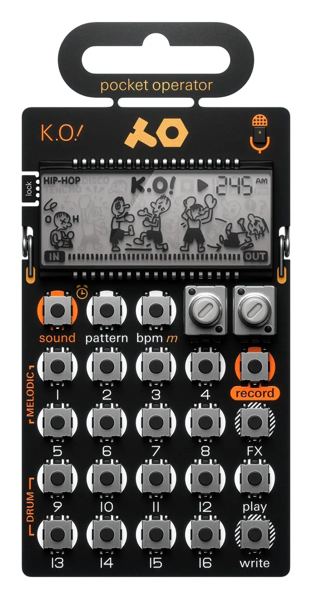 Teenage Engineering PO-33 K.O! pocket sampler