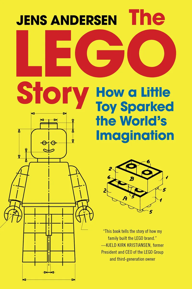 Cover of The LEGO Story by Jens Andersen