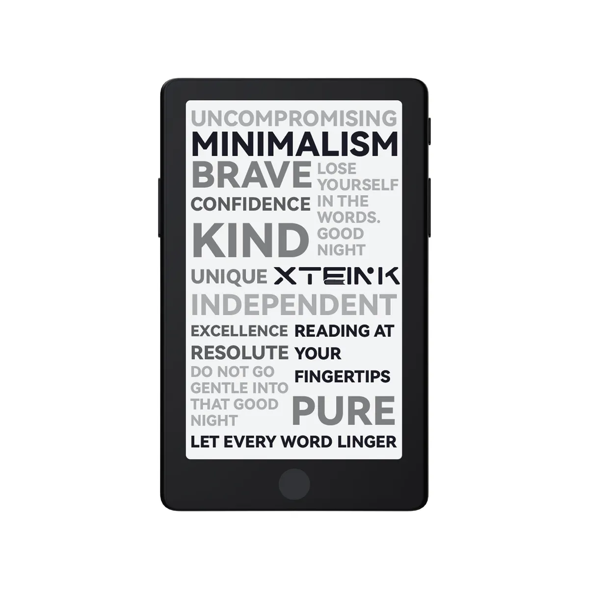 Xteink X4 Pro pocket e-reader in Space Black