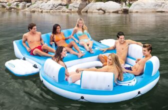 seven person inflatable raft