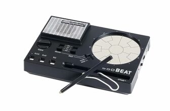 Stylophone Beat - Compact Stylus Drum Machine | 4 Drum Kits & 4 Bass Sounds | Rhythm Machine Beat Maker | Drum Loop Machine