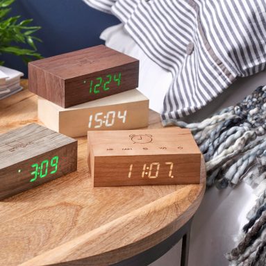 Gingko Flip Click Alarm Clock