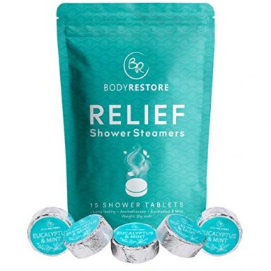 Relief Shower Steamers – Relaxing Bath Bombs for Your Shower