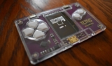 A Card Sized Tetris Game