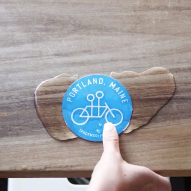 Personalized Circle Coasters