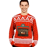 Fireplace Christmas Sweater