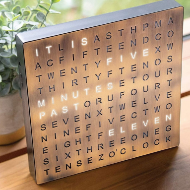 Light Up Electronic Word Clock