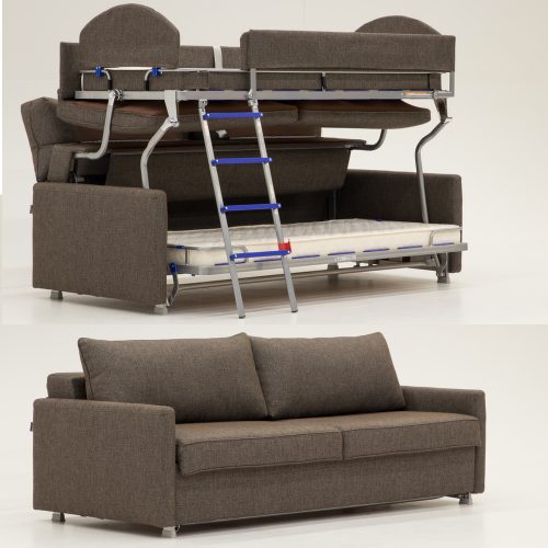 The Bunk Bed Sleeper Sofa Er Than, Sofa Bed That Turns Into Bunk Beds