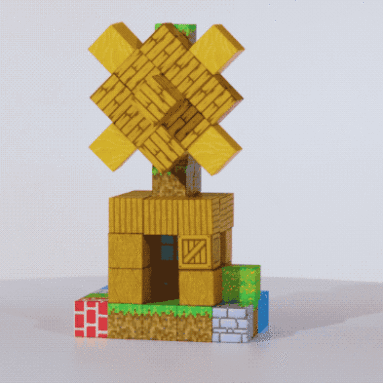 Pixel Cubes – Magnetic Minecraft Building Set for Kids