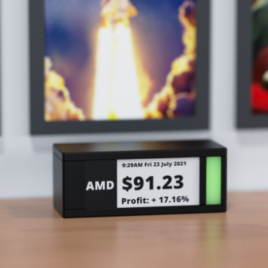 TickrMeter; a Desktop Ticker for Your Favorite Stock or Crypto