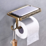 Phone Throne – Toilet Roll Holder with Phone Shelf