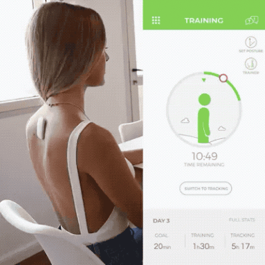 Upright Go Trainer – a Device to End Slouching