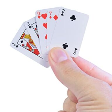 World’s Tiniest Playing Cards